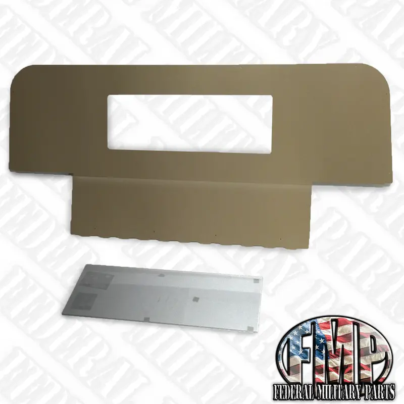 Basic Rear Curtain - "Iron Curtain" - Replace Your Canvas With Steel Fits Humvee M998 Hmmwv 16