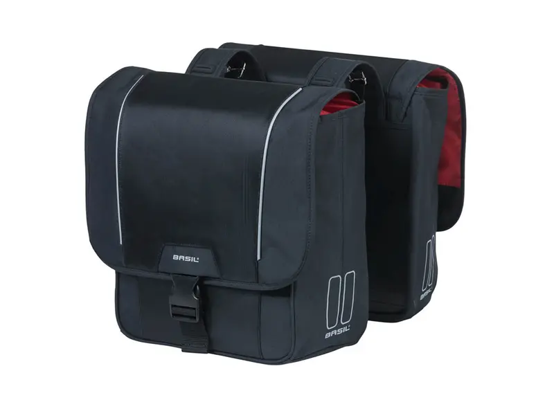 Basil Sport Double Pannier - Black 1
