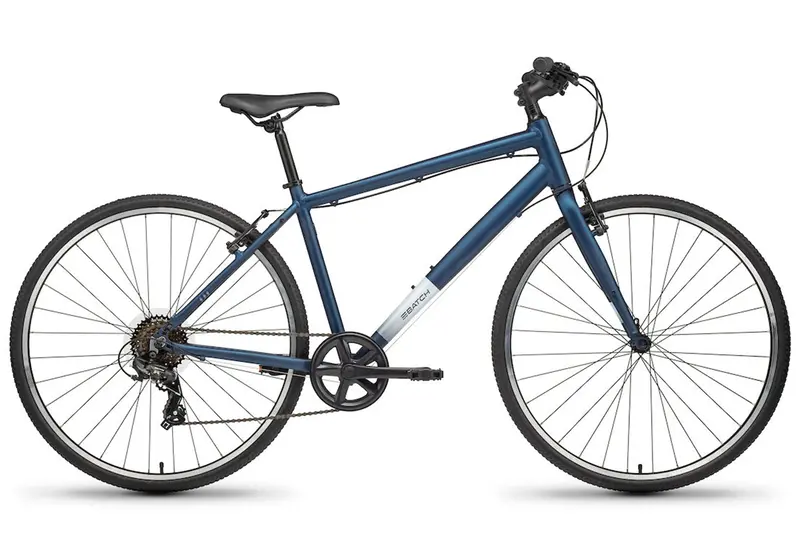 Batch Bicycles 700C Lifestyle Bike - Matt Pitch Blue 1