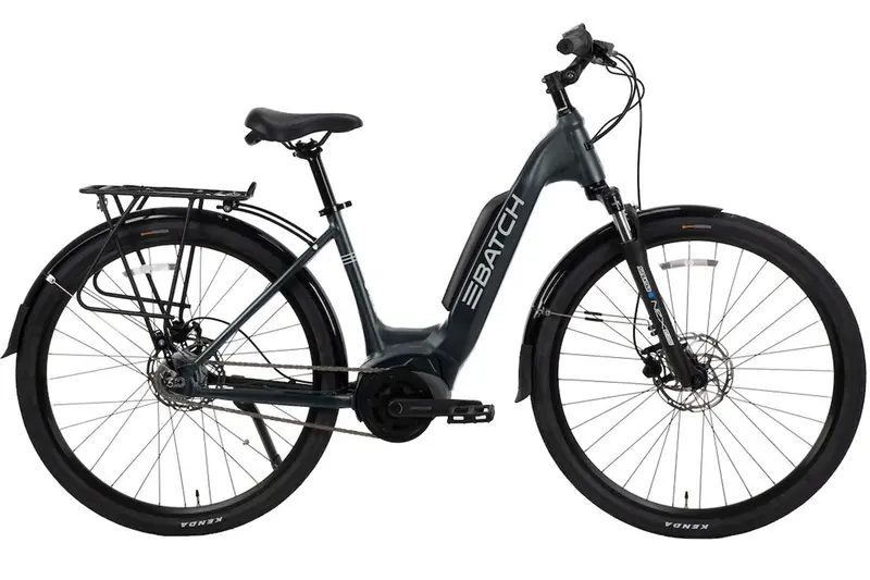 Batch Bicycles 700C Step-Thru Plus Bosch E-Bike - Black 1