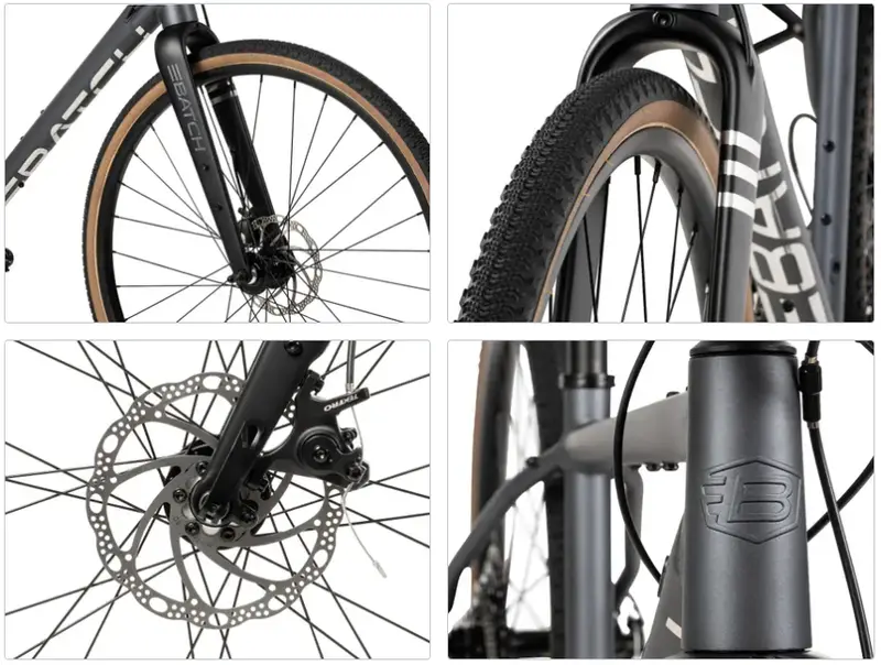 Batch Bicycles Gb.2 700C Gravel Bike - Storm Grey 3
