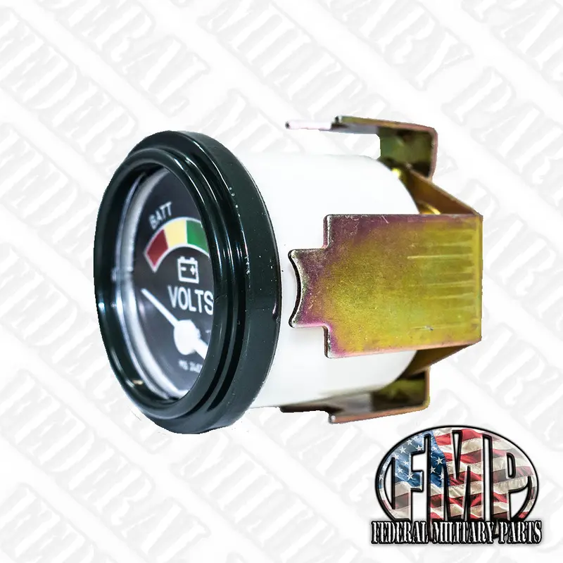Battery Generator Voltage Gauge, Fits M-Series Humvee Ms24532-2 Universal Military Green 2