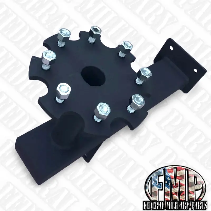 Bed Mounted Tire Carrier For Military Humvee Hmmwv 2