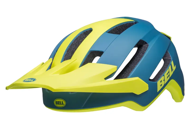 Bell 4Forty Air Mips Mtb Helmet - Matt Blue-Hiviz 1