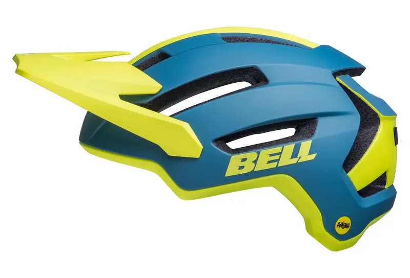 Bell 4Forty Air Mips Mtb Helmet - Matt Blue-Hiviz 2