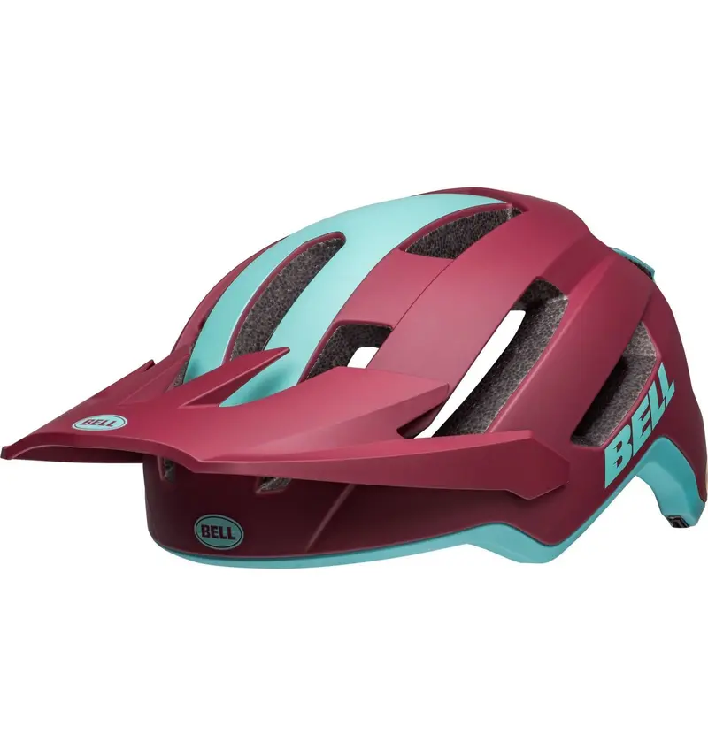 Bell 4Forty Air Mips Mtb Helmet - Matt Brick Red-Ocean 1