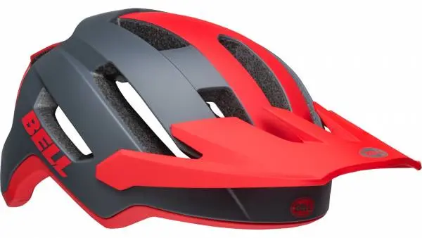 Bell 4Forty Air Mips Mtb Helmet - Matt Gray-Red 2