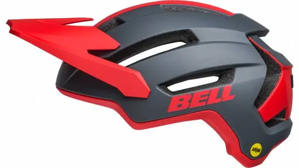 Bell 4Forty Air Mips Mtb Helmet - Matt Gray-Red 3