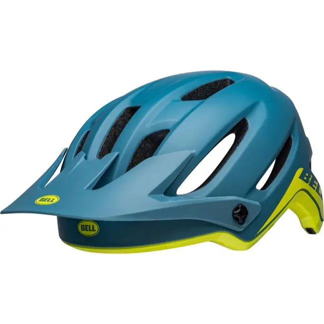 Bell 4Forty Mips Mtb Helmet - Matt Gloss Blue-Hiviz 2