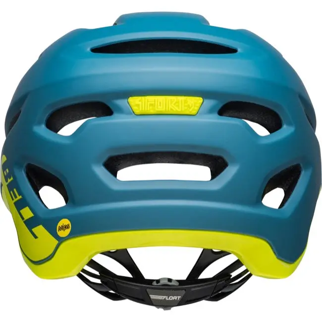 Bell 4Forty Mips Mtb Helmet - Matt Gloss Blue-Hiviz 3