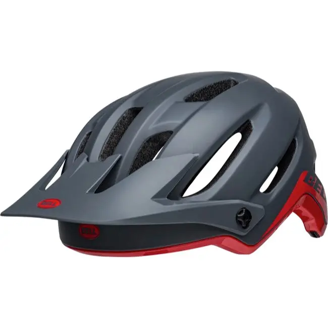 Bell 4Forty Mips Mtb Helmet - Matt Gloss Gray-Red 2