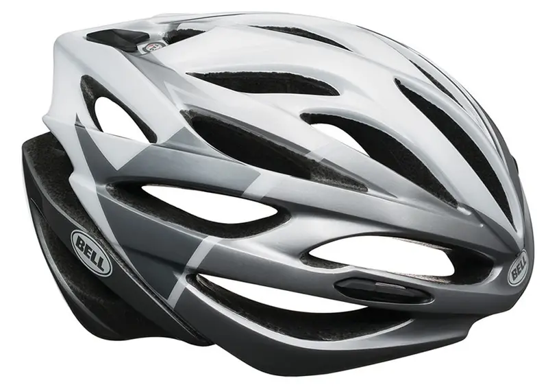 Bell Array Road Helmet - White-Silver Velocity 1