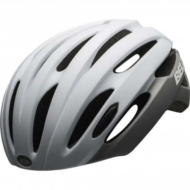 Bell Avenue Led Road Helmet - Matt Gloss White-Gray 1