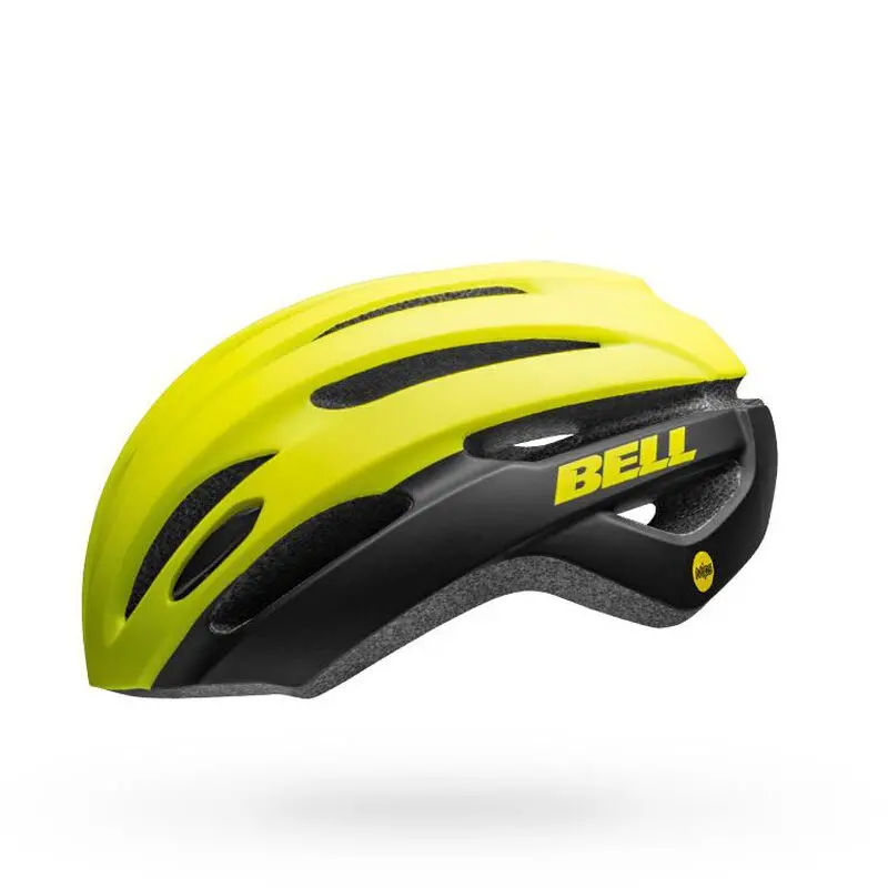 Bell Avenue Mips Road Helmet - Matt Gloss Hi Viz-Black 2