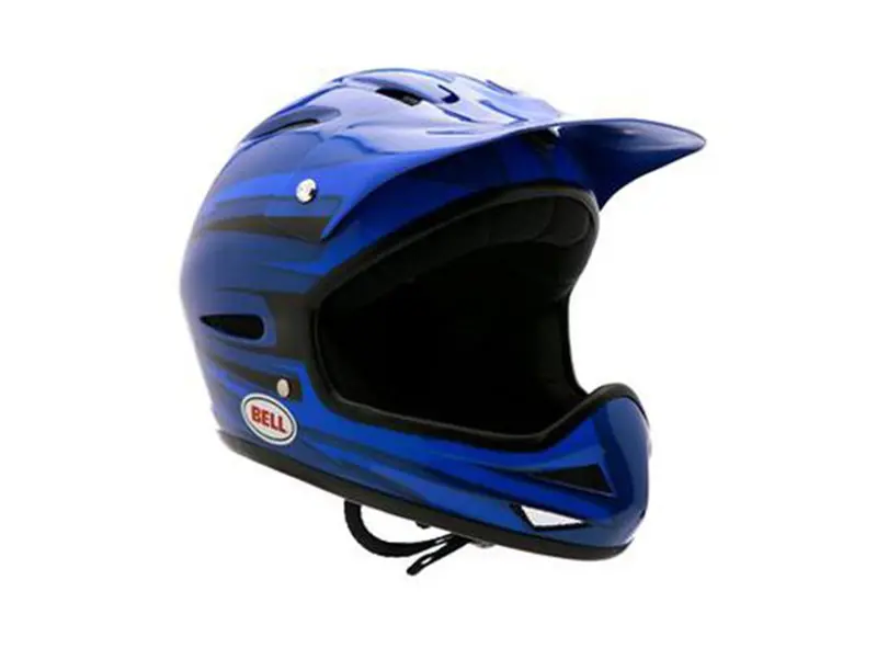 Bell Bellistic Bmx/Downhill Full Face Helmet - Blue-Blue 1