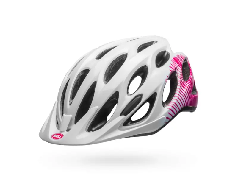 Bell Coast Joy Ride Mtb Helmet - Womens - White-Cherry Fibers 1
