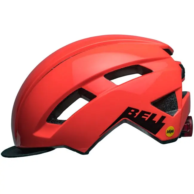 Bell Daily Led Mips Commuter Helmet - Gloss Infrared 1