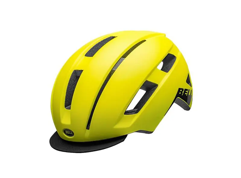 Bell Daily Mips Led Commuter Helmet - Matt Hi Viz 1