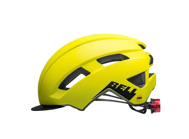 Bell Daily Mips Led Commuter Helmet - Womens - Matt Hi Viz 2