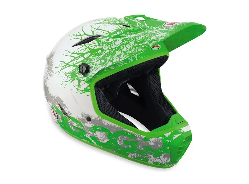 Bell Drop Bmx/Downhill Full Face Helmet - Garcia - Green-White 1