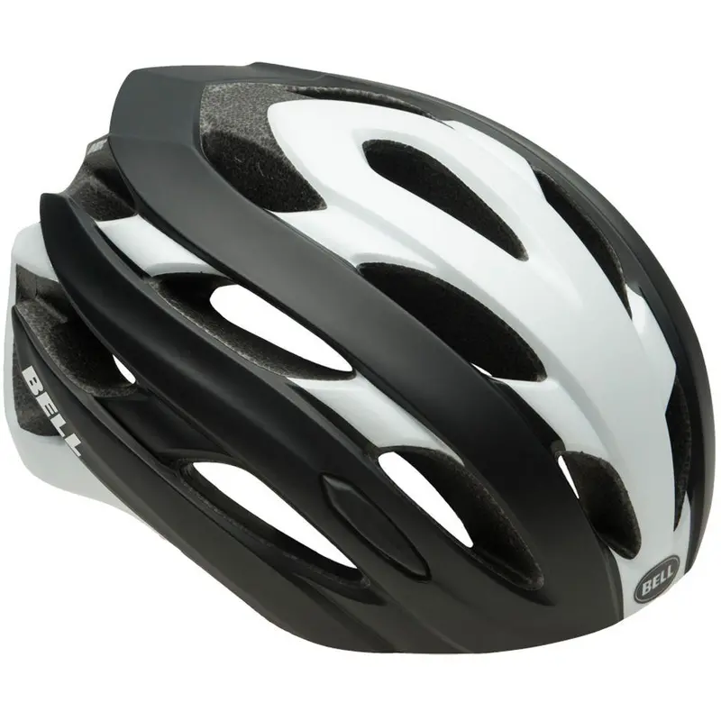 Bell Event Road Cycling Helmet - Matt Black-White Roadblock 1