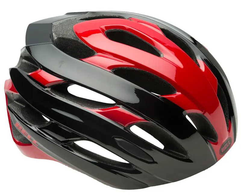 Bell Event Road Cycling Helmet - Red-Black Roadblock 1