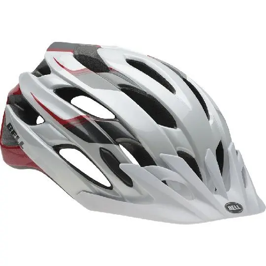 Bell Event Xc Helmet - White-Black-Red Speed Fade 1
