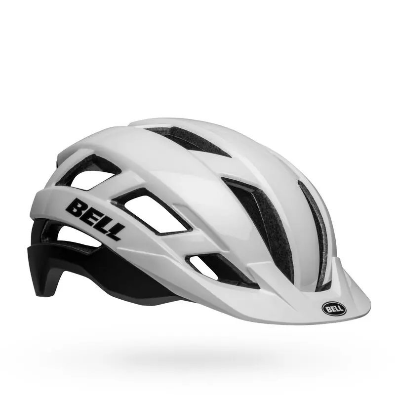 Bell Falcon Xrv Led Mips Mtb Helmet - Matt Gloss White-Black 2