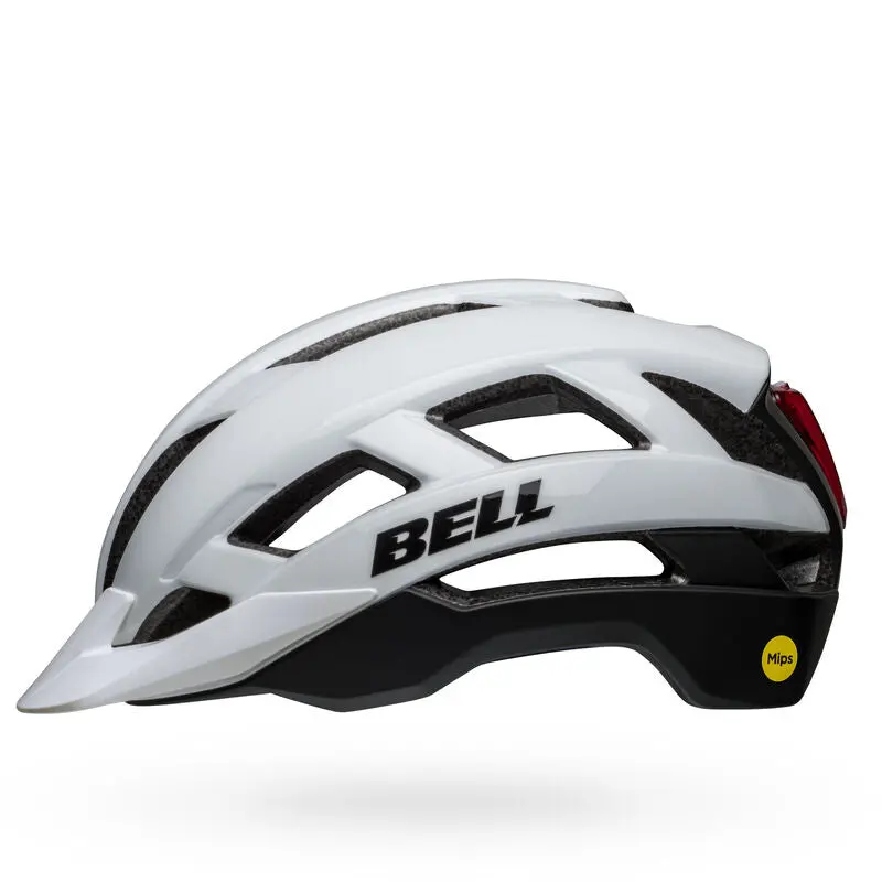 Bell Falcon Xrv Led Mips Mtb Helmet - Matt Gloss White-Black 3