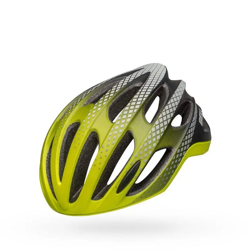 Bell Formula Led Mips Ghost Road Helmet - Matt-Gloss Hi-Viz-Black Ghost 1