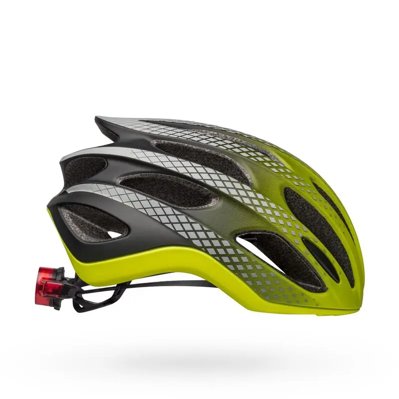 Bell Formula Led Mips Ghost Road Helmet - Matt-Gloss Hi-Viz-Black Ghost 3