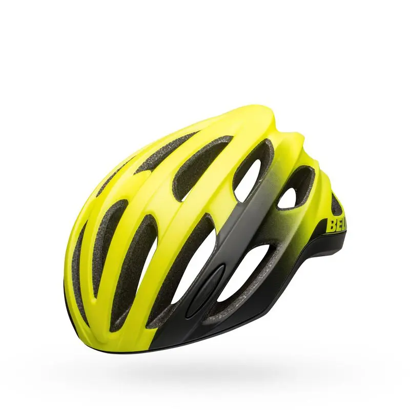 Bell Formula Mips Road Helmet - Matt-Gloss Hi-Viz-Black 1