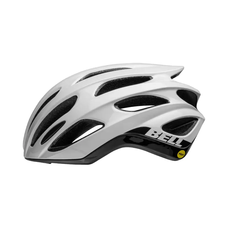 Bell Formula Mips Road Helmet - Matt Gloss White-Black 2