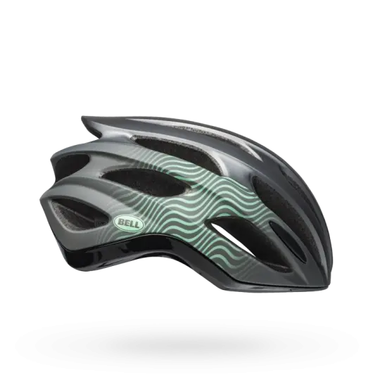 Bell Formula Mips Road Helmet - Tsunami Matt-Gloss Gunmetal-Mint-Black - 2019 1