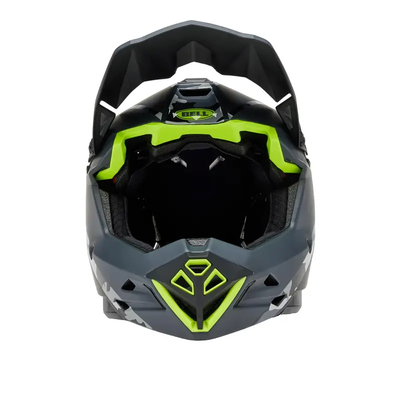 Bell Full-10 Spherical Full Face Helmet - Arise - Matt Gloss Gray-Retina Camo 4