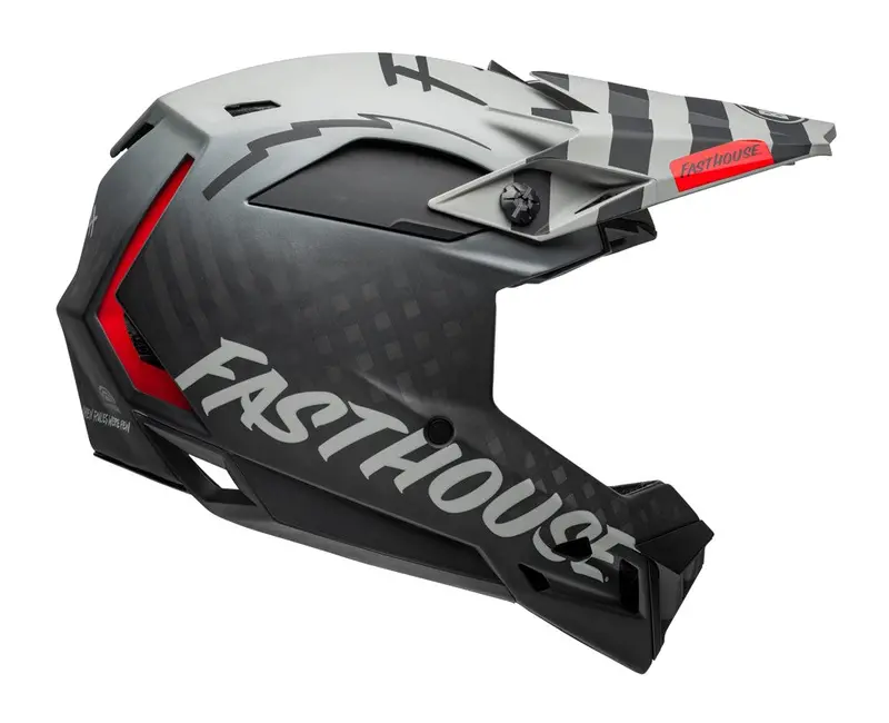 Bell Full-10 Spherical Full Face Helmet - Fasthouse - Matt Gray-Black 1