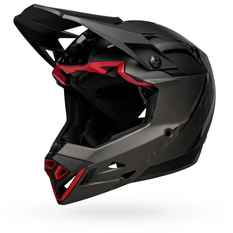Bell Full-10 Spherical Full Face Helmet - Matt Gray-Black 1