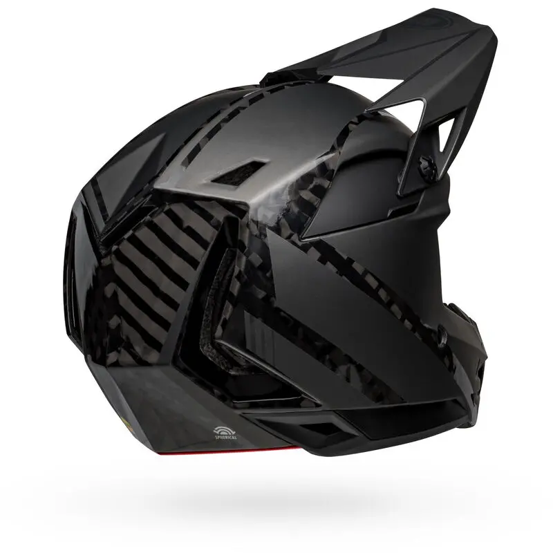 Bell Full-10 Spherical Full Face Helmet - Matt Gray-Black 3
