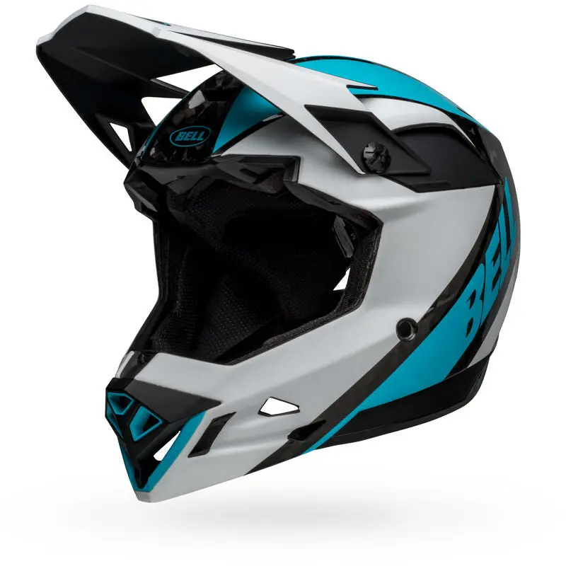 Bell Full-10 Spherical Full Face Helmet - Matt Gray-White-Bali 1