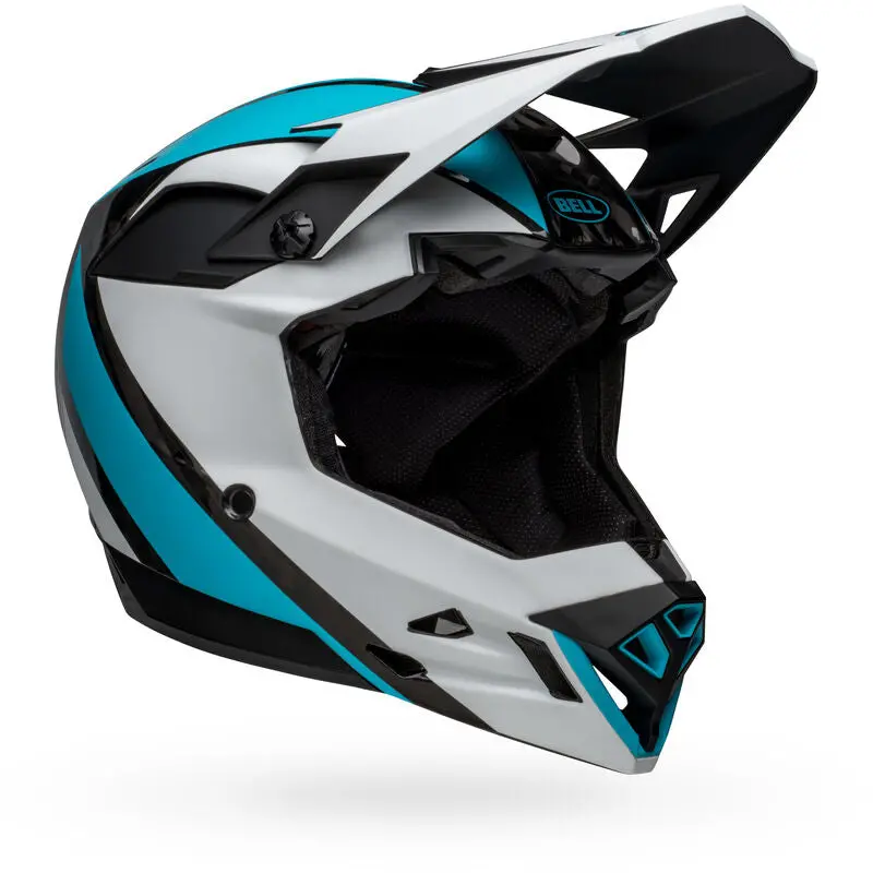 Bell Full-10 Spherical Full Face Helmet - Matt Gray-White-Bali 2