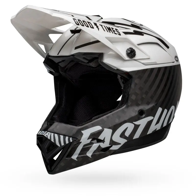 Bell Full-10 Spherical Full Face Helmet - Matt Gray-White-Black 1