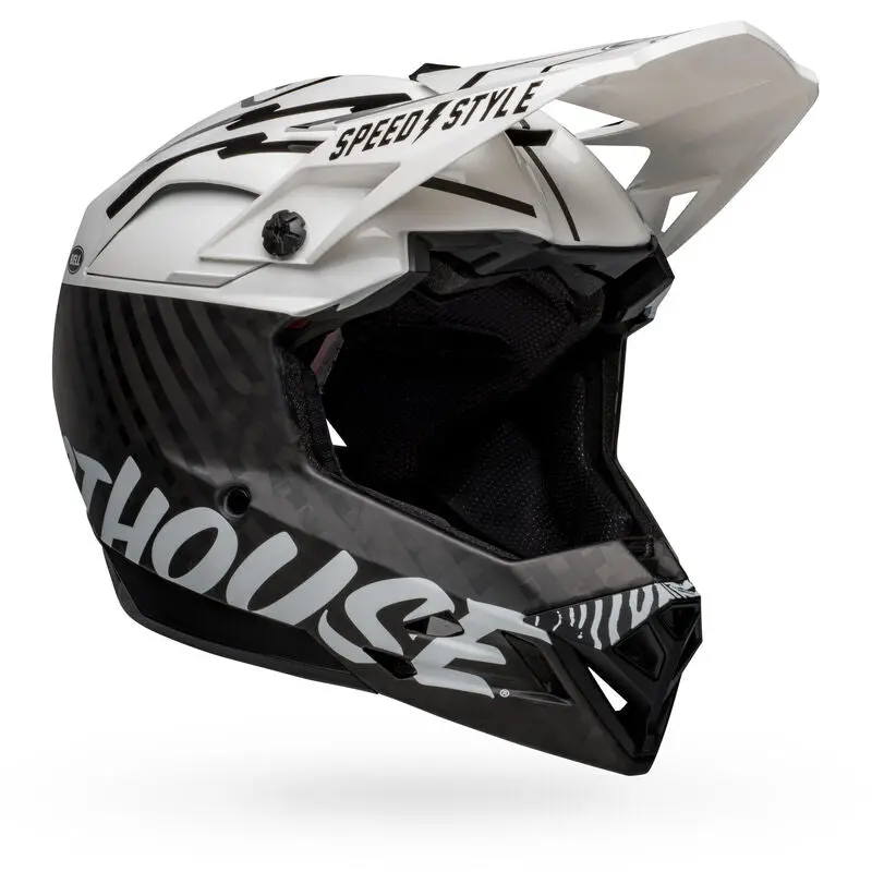 Bell Full-10 Spherical Full Face Helmet - Matt Gray-White-Black 2