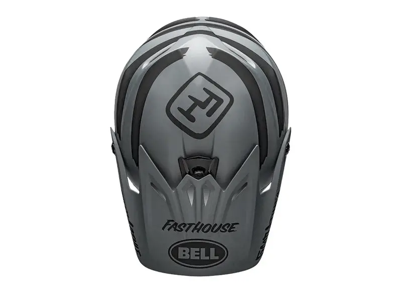 Bell Full 9 Full Face Helmet - Fasthouse Matt Gray-Black - 2020 2