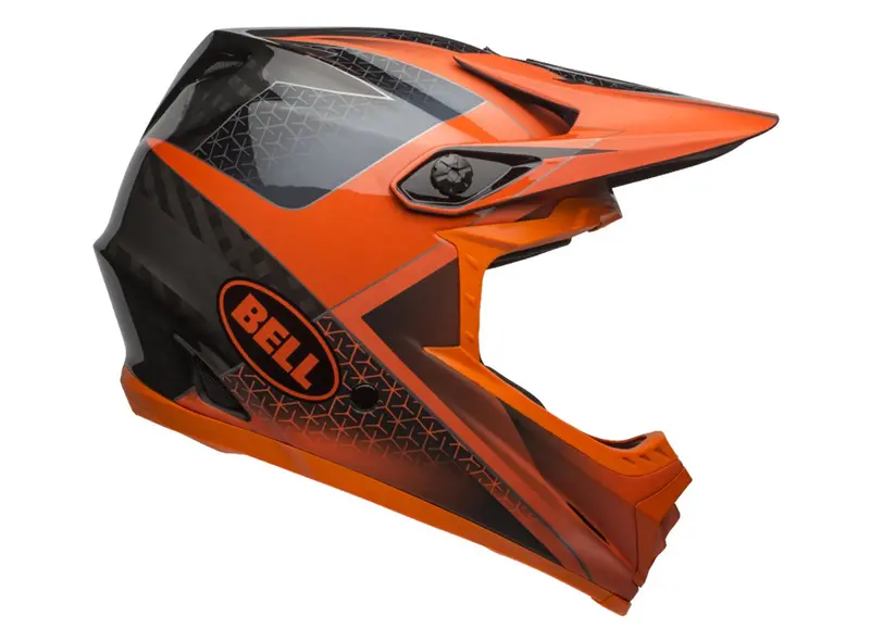 Bell Full-9 Full Face Helmet - Matt Gloss Slate-Gray-Ktm Orange - 2019 1
