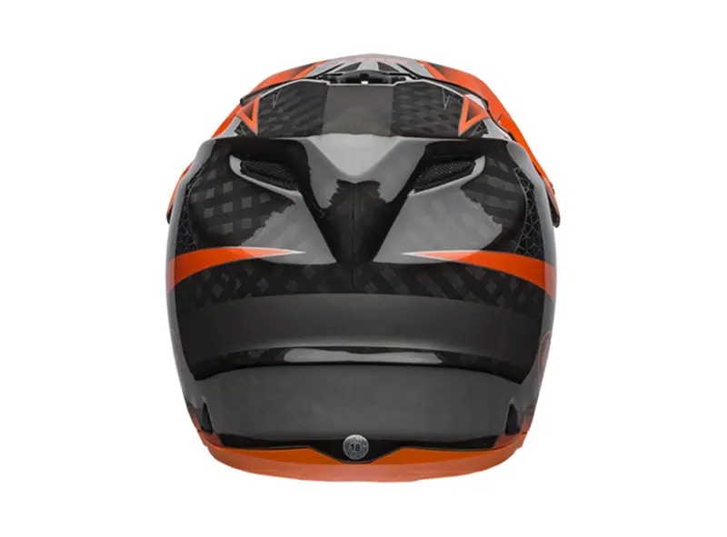 Bell Full-9 Full Face Helmet - Matt Gloss Slate-Gray-Ktm Orange - 2019 3
