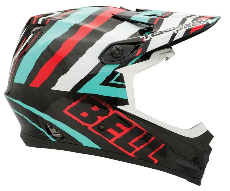 Bell Full-9 Full Face Helmet - Tagger Scrub 1