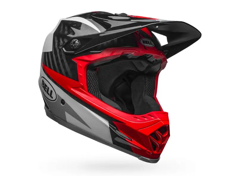 Bell Full-9 Full Face Helmet - White-Black-Hibiscus Rio - 2018 1
