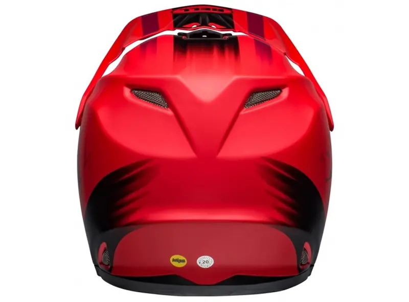 Bell Full-9 Fusion Mips Full Face Helmet - Matt Red-Black 3