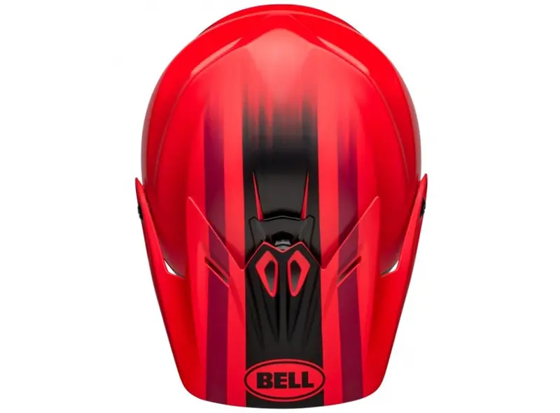 Bell Full-9 Fusion Mips Full Face Helmet - Matt Red-Black 4