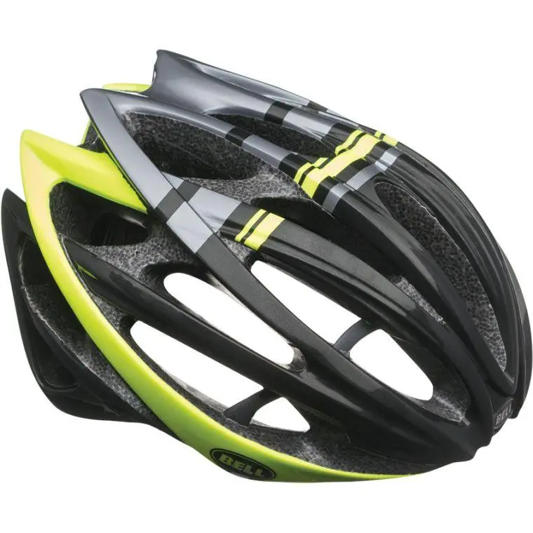 Bell Gage Road Helmet - Matt Black-Yellow 1